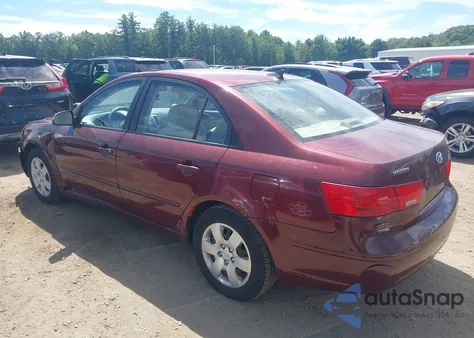 2009 Hyundai Sonata Gls из США, поврежденный, VIN 5NPET46CX9H407362